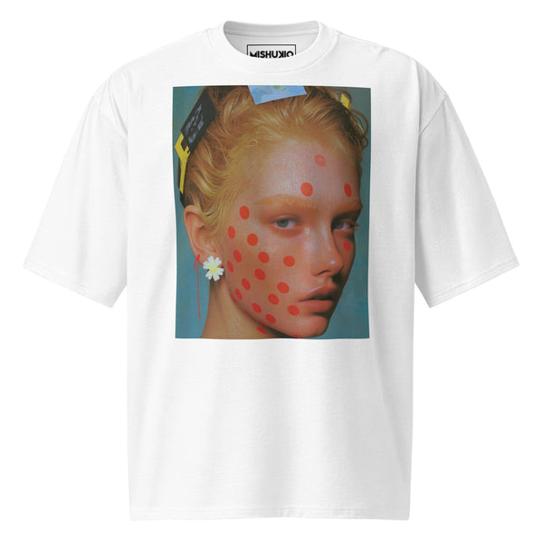 Printed Oversized T-Shirt Unisex White