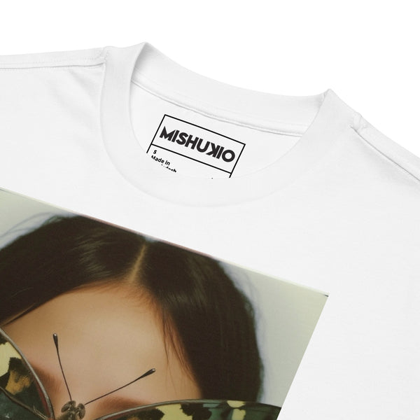 Printed Oversized T-Shirt Unisex White