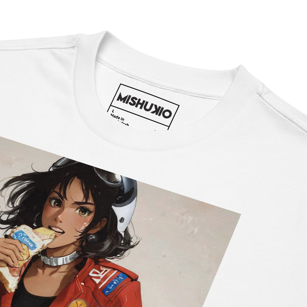 Printed Oversized T-Shirt Unisex White