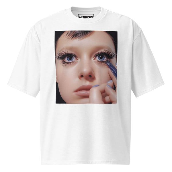 Printed Oversized T-Shirt Unisex White