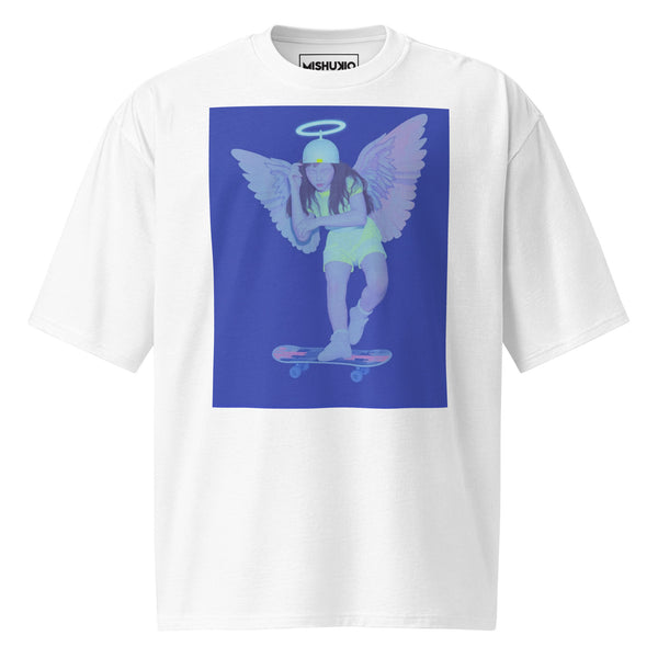 Printed Oversized T-Shirt Unisex White