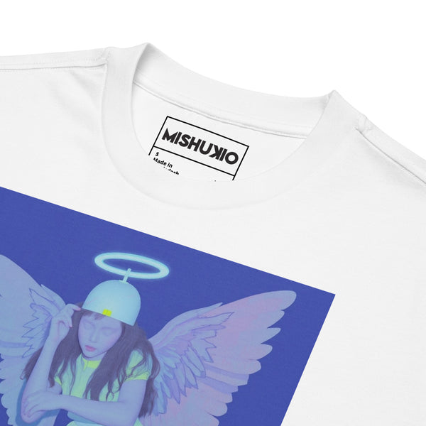 Printed Oversized T-Shirt Unisex White