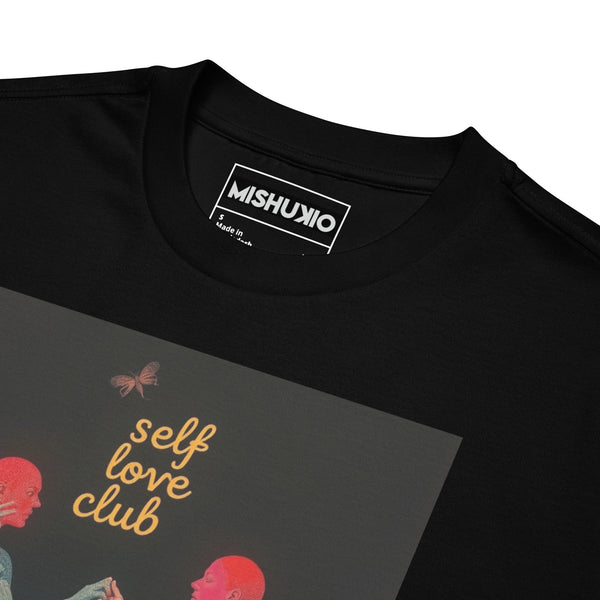 Printed Oversized T-Shirt Unisex Black