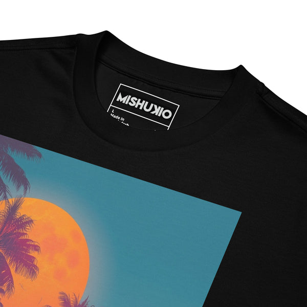 Printed Oversized T-Shirt Unisex Black