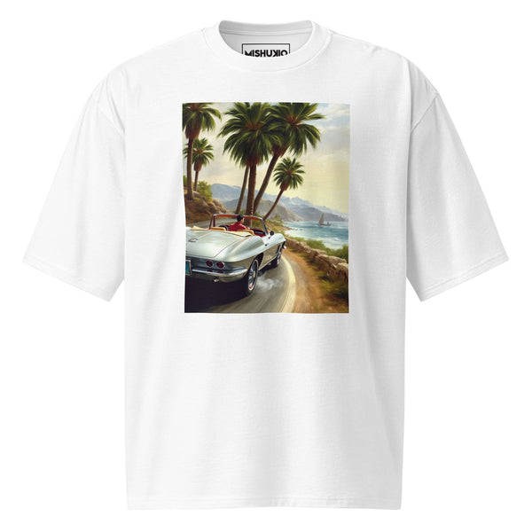 Printed Oversized T-Shirt Unisex White