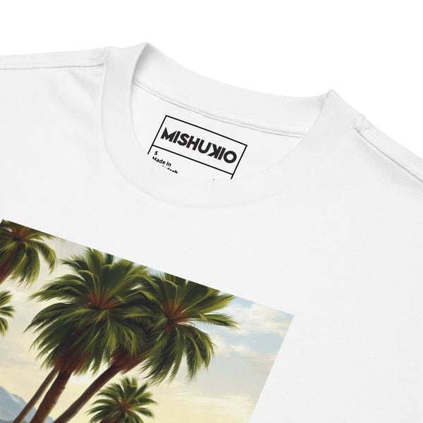 Printed Oversized T-Shirt Unisex White