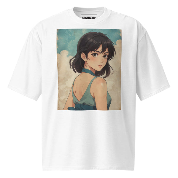 Printed Oversized T-Shirt Unisex White