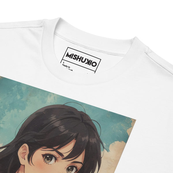 Printed Oversized T-Shirt Unisex White