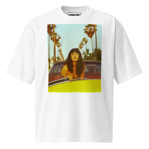 Printed Oversized T-Shirt Unisex White