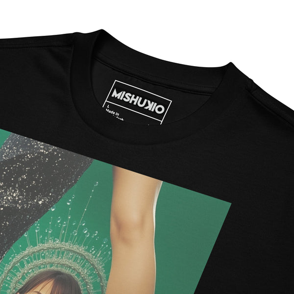 Printed Oversized T-Shirt Unisex Black