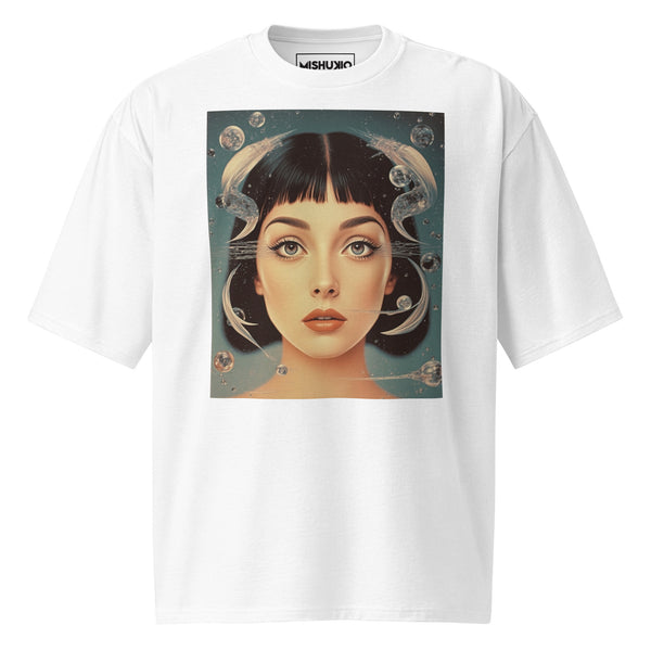 Printed Oversized T-Shirt Unisex White