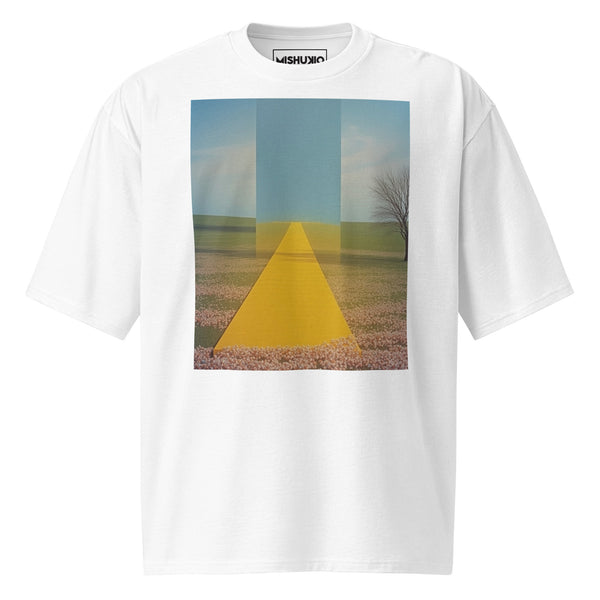 Printed Oversized T-Shirt Unisex White