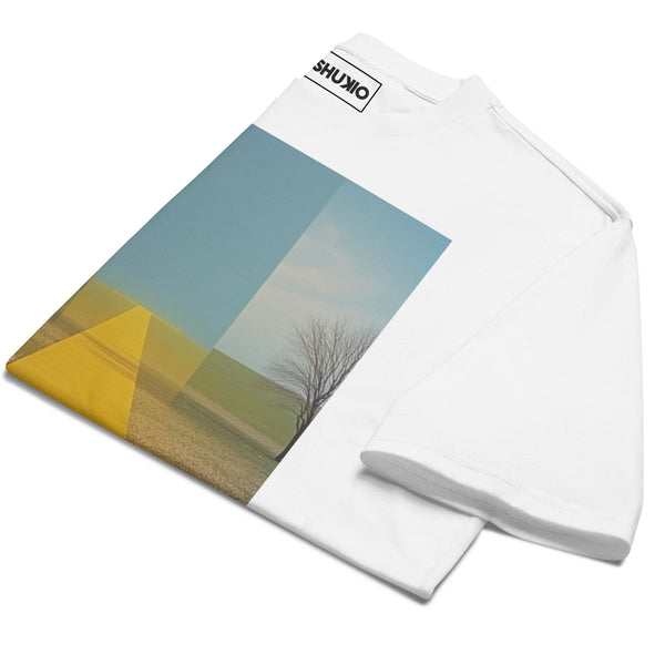 Printed Oversized T-Shirt Unisex White