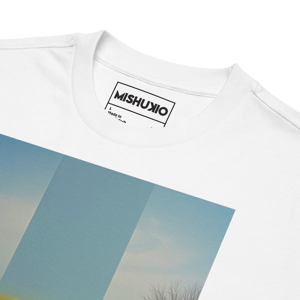 Printed Oversized T-Shirt Unisex White