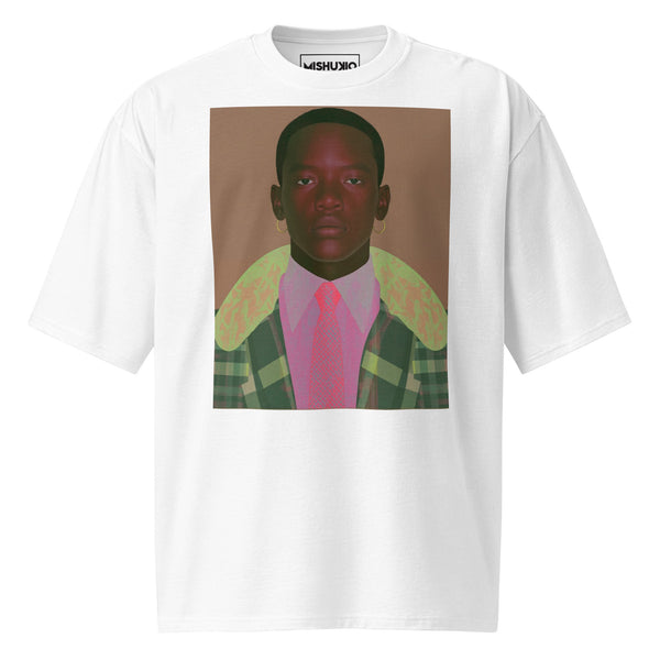 Printed Oversized T-Shirt Unisex White