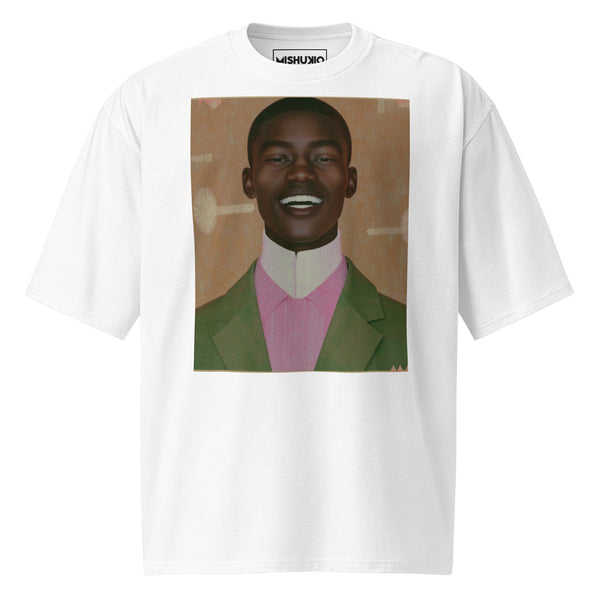 Printed Oversized T-Shirt Unisex White