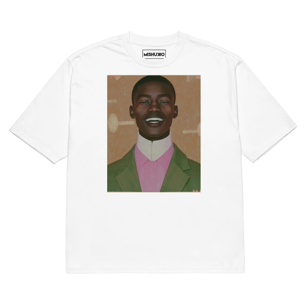 Printed Oversized T-Shirt Unisex White