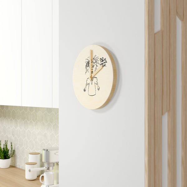 Wooden Wall Clock
