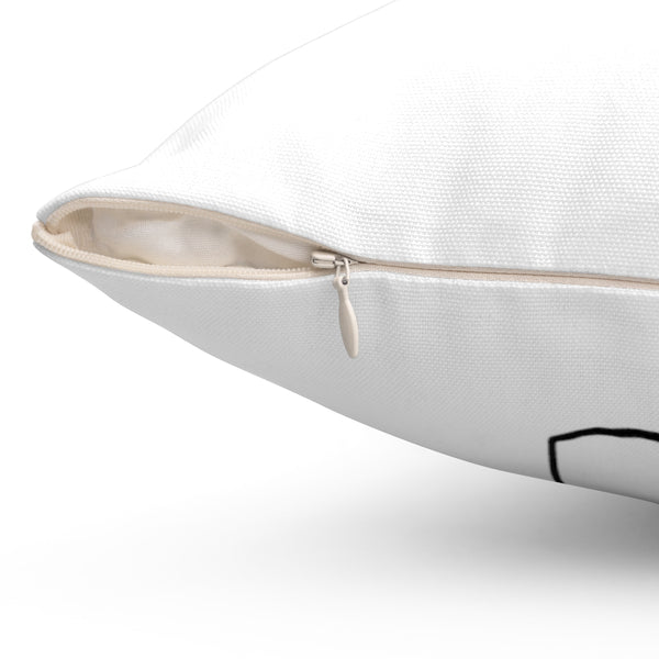 Spun Polyester Square Pillow