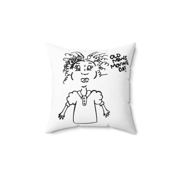 Spun Polyester Square Pillow