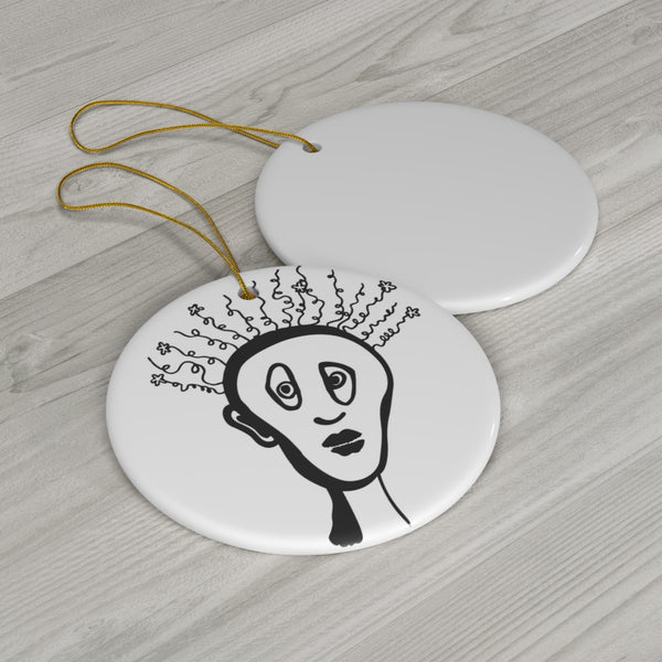 Ceramic Ornament, 1-Pack