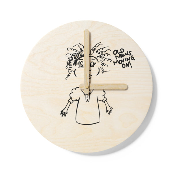 Wooden Wall Clock