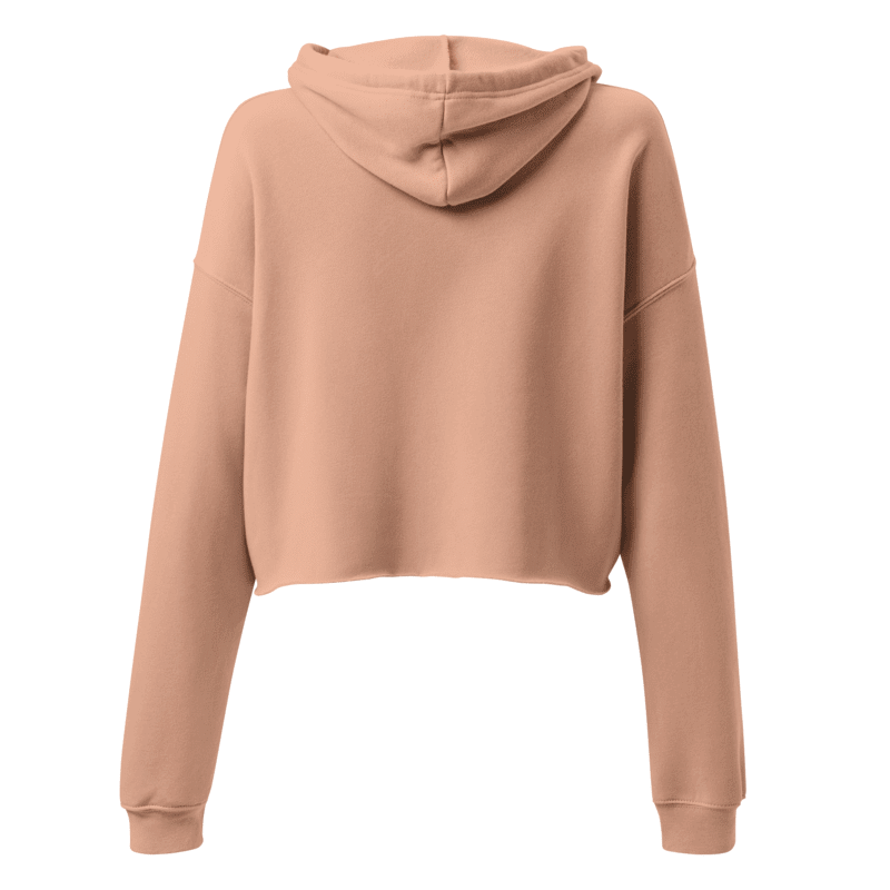 Cropped Peach Hoodie