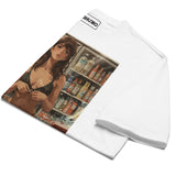 Printed Oversized T-Shirt Unisex White