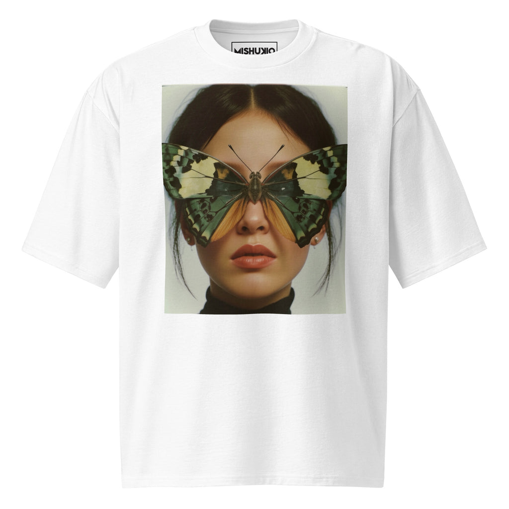 Printed Oversized T-Shirt Unisex White