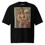 Printed Oversized T-Shirt Unisex Black