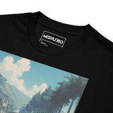 Printed Oversized T-Shirt Unisex Black