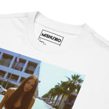 Printed Oversized T-Shirt Unisex White