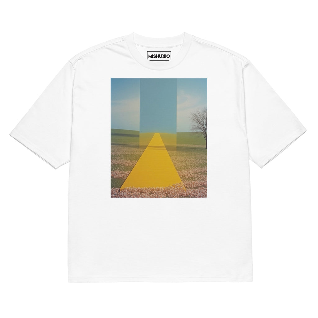 Printed Oversized T-Shirt Unisex White