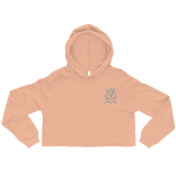 Cropped Peach Hoodie