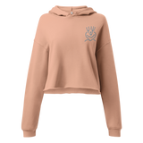 Cropped Peach Hoodie