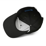 Golf Rope Cap Embroidered Black & White Unisex