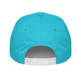 Golf Rope Cap Embroidered Turqouise & White Unisex