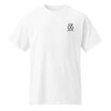 Embroided White T-Shirt Unisex