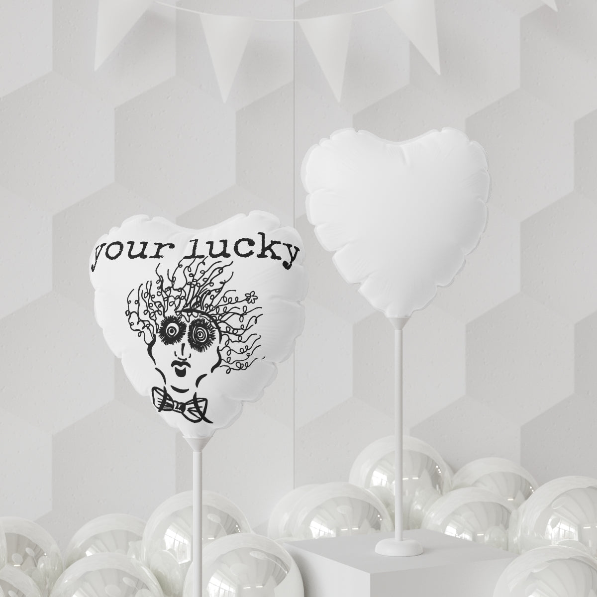 Balloons (Round and Heart-shaped), 11"