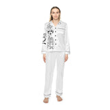 Women's Satin Pajamas (AOP)