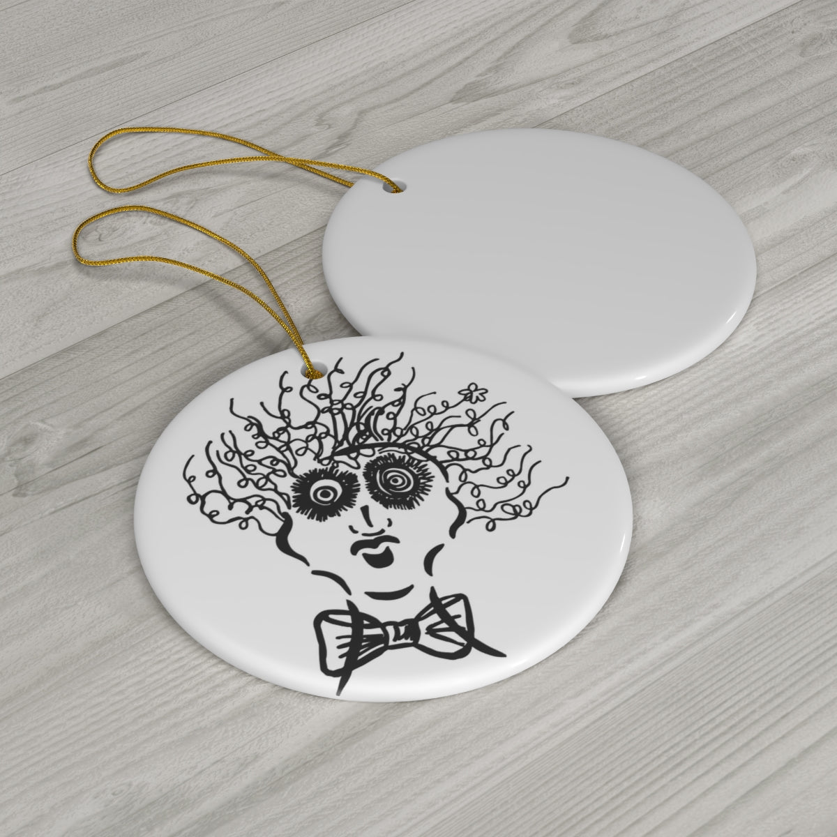 Ceramic Ornament, 1-Pack