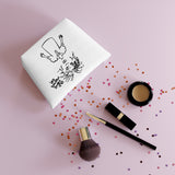 Cotton Cosmetic Bag