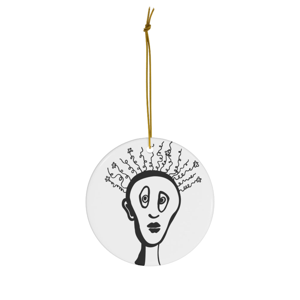 Ceramic Ornament, 1-Pack