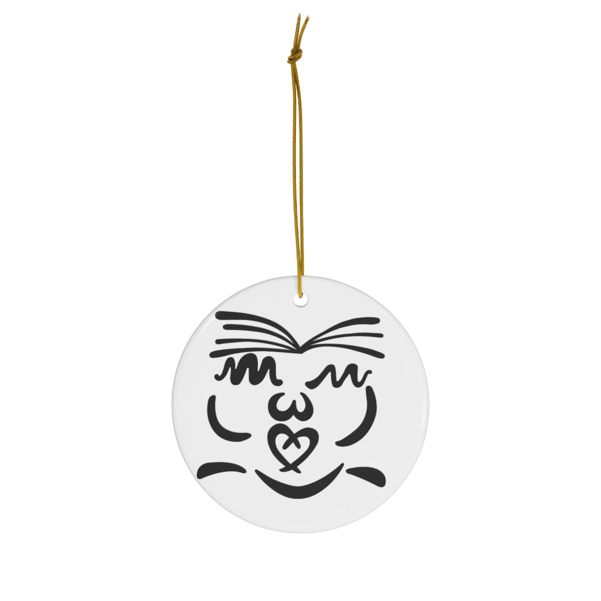 Ceramic Ornament, 1-Pack