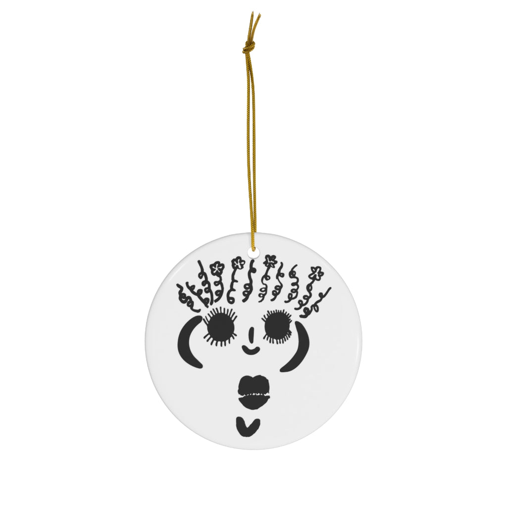 Ceramic Ornament, 1-Pack