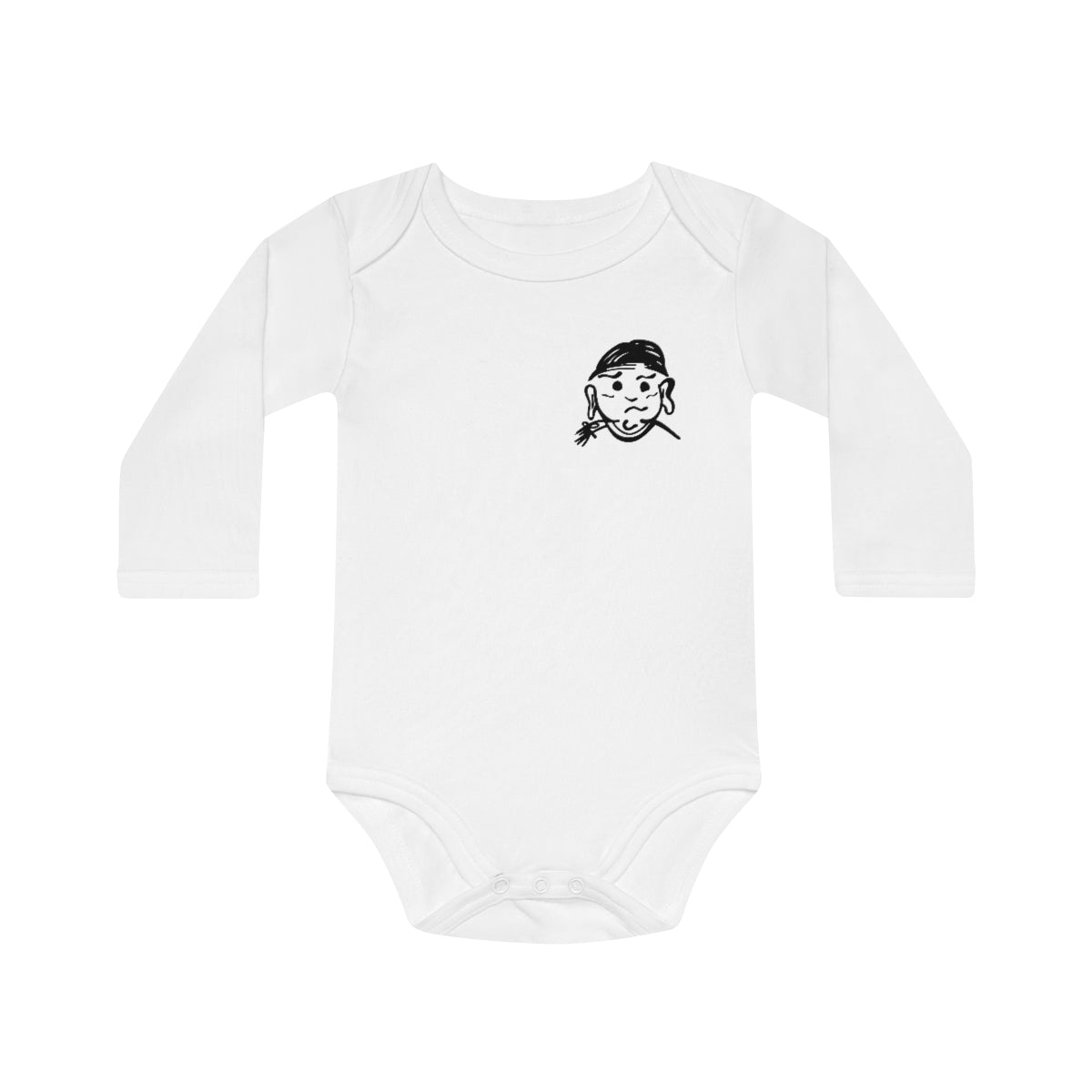 Baby Long-Sleeve Organic Bodysuit