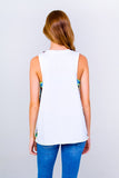 Collage Beach Shirt- Multicolored Unicornio Azul 