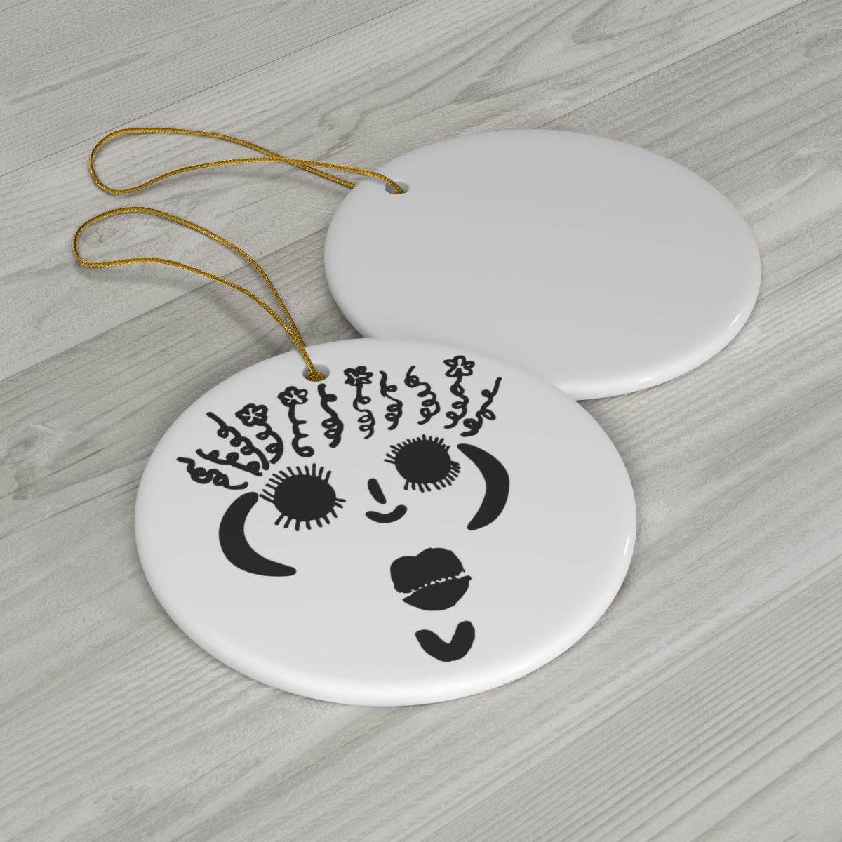 Ceramic Ornament, 1-Pack