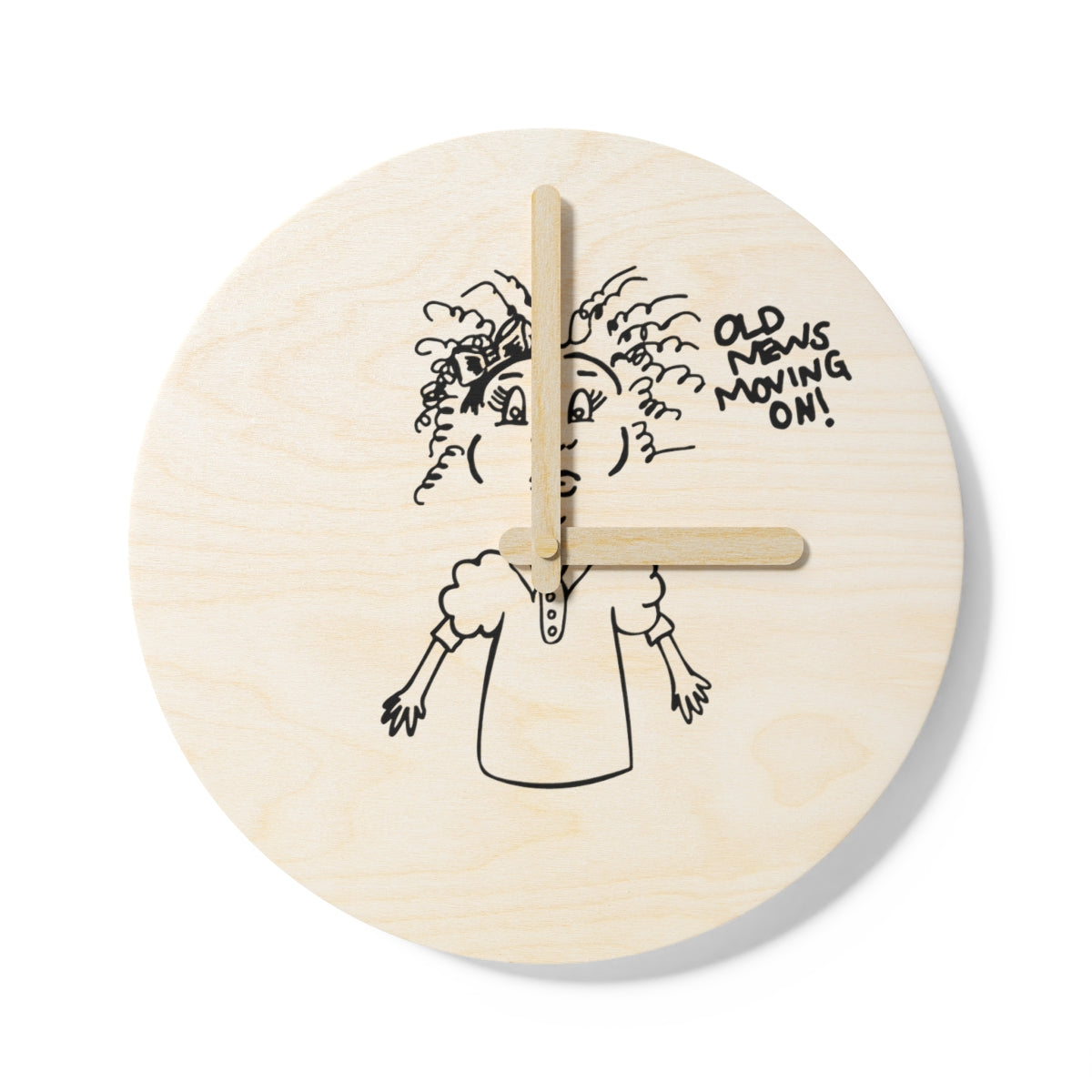 Wooden Wall Clock