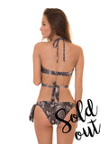 Acadiah Printed Swim Printed Bikini Unicornio Azul 